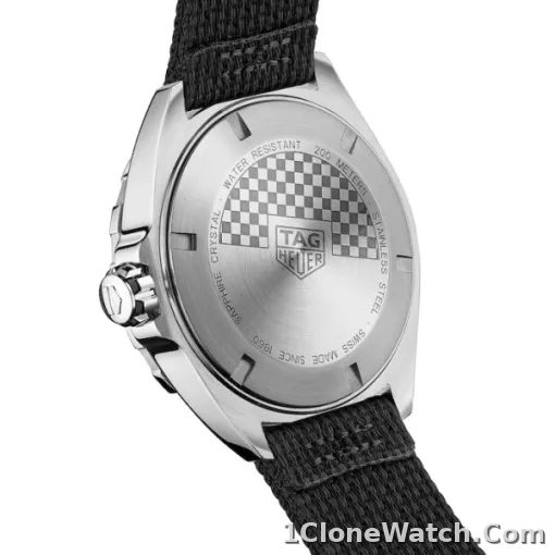 TAG Heuer Formula 1 Men Quartz Orange Canvas Watch WAZ101A.FC8305 - detail