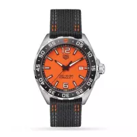 TAG Heuer Formula 1 Men Quartz Orange Canvas Watch WAZ101A.FC8305 - view 1