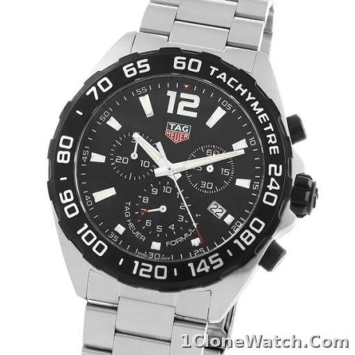 TAG Heuer Formula 1 Men Quartz Black Stainless Steel Watch CAZ1010.BA0842 - detail