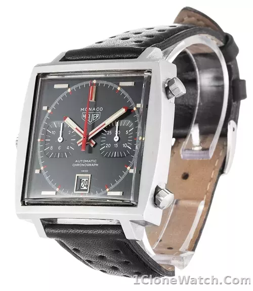 Tag Heuer Monaco 1133G - detail