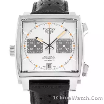 Tag Heuer Monaco 1133G - detail