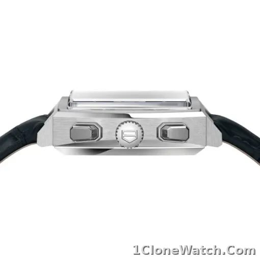 TAG Heuer Monaco Men Automatic Black Alligator Watch CBL2113.FC6177 - detail