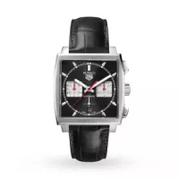 TAG Heuer Monaco Men Automatic Black Alligator Watch CBL2113.FC6177 - view 1