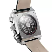 TAG Heuer Monaco Men Automatic Black Alligator Watch CBL2113.FC6177 - view 4