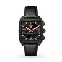 TAG Heuer Monaco Men Automatic Black Alligator Watch CBL2180.FC6497 - view 1