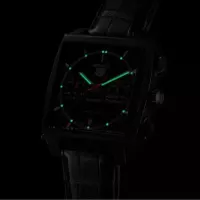 TAG Heuer Monaco Men Automatic Black Alligator Watch CBL2180.FC6497 - view 6