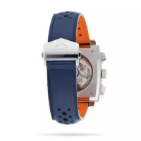 TAG Heuer Monaco Men Automatic Blue Leather Watch CBL2115.FC6494 - view 6