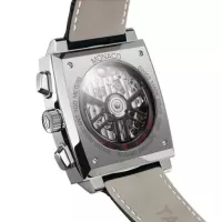 TAG Heuer Monaco Men Automatic Blue Leather Watch CBL2111.FC6453 - view 3