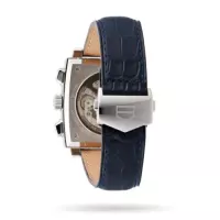 TAG Heuer Monaco Men Automatic Blue Leather Watch CBL2111.FC6453 - view 7