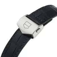 TAG Heuer Monaco Men Automatic Blue Leather Watch CAW2111.FC6183 - view 3