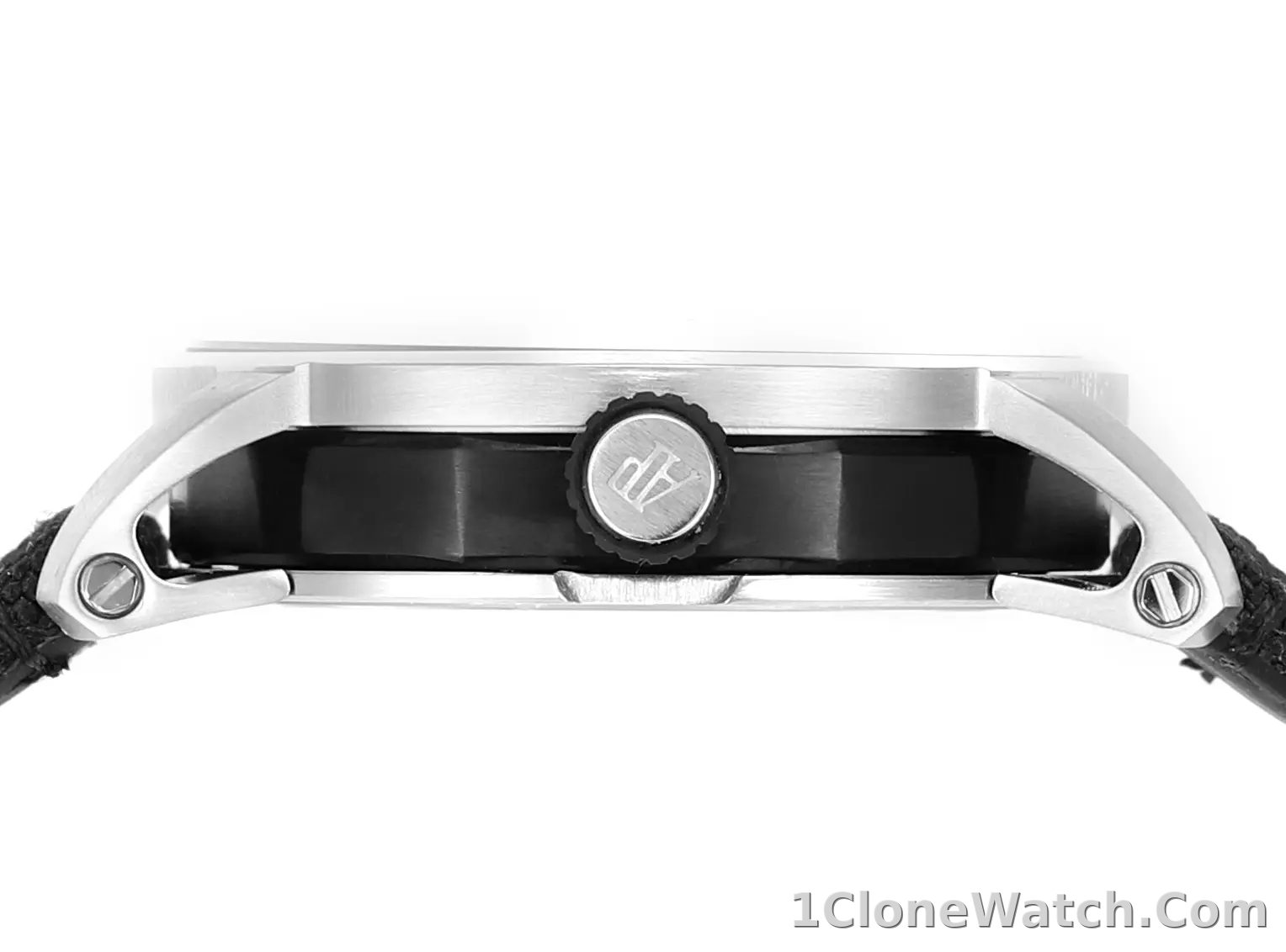 watch Audemars Pigeut CODE 11.59 Smoke Grey Dial Stainless Steel Case Black Fabric Strap Automatic Watch 41mm - detail
